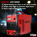 High Quality Portable Inverter DC Arc 200 AMPS Welder Zx7-200ID Made in China